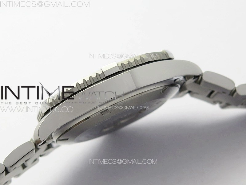 Aquaracer Calibre 5 41.5mm TARF 1:1 Best Edition Black Dial Black Bezel on SS Bracelet SW200